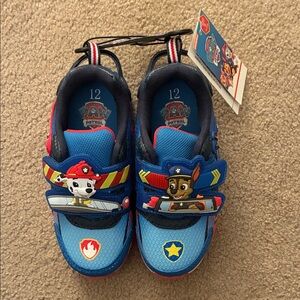 Paw Patrol Toddler Boys’ Light Up Sneakers - Various Sizes